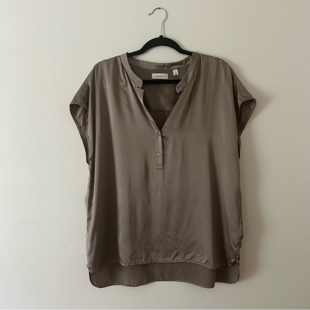 Babaton Silk Blouse // Medium